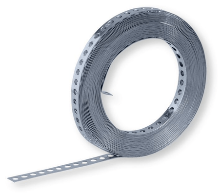 Plomberie - Joints et accessoires de plomberie - BANDE PERFO 10M GALVA  SL17