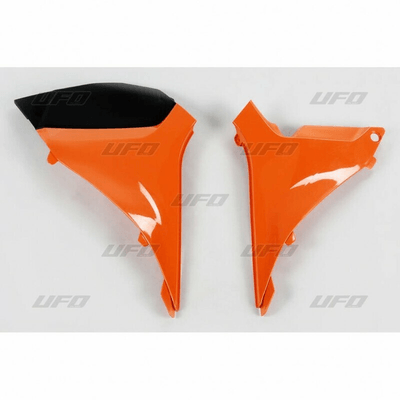 Pièces Quad & Motos - Plastiques - Caches boîte à air UFO orange KTM SX-F250/350/450/505