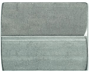 Pièces agricoles - Hydraulique - Douille hexagonale 3/8" BSP x 1/8" BSP SS