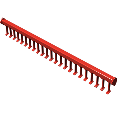 Pièces agricoles - Pièce Herse Rotative - Barre décrottoir rouleau packer 3M