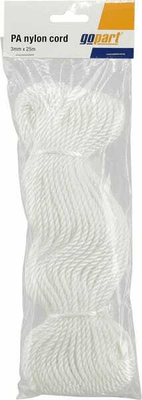 Pièces agricoles - Fasteners - Cordon en nylon PA 3mm x 25m
