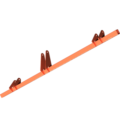 Pièces agricoles - Pièce divers - tube carré peint