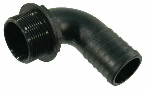 Pièces agricoles - Pièce Pulvérisateur - Coude 90°+embout 40mm+M 1 1/2"