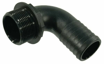 Pièces agricoles - Pièce Pulvérisateur - Coude 90°+embout 40mm+M 1 1/2"