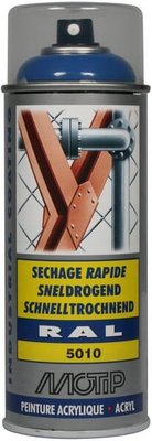 Chimie - Chimie divers - RAL 5010 spray acr. Bleu gent.