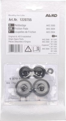 Pièces agricoles - Pièce divers - Garnitures de friction AL-KO