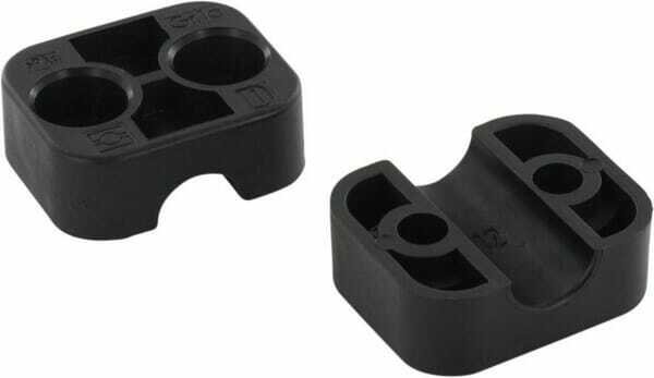 Pièces agricoles - Hydraulique - Demi-coq. noire lisse A1 12mm