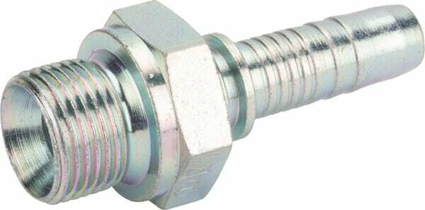 Pièces agricoles - Hydraulique - Raccord à sertir DN10-3/8 BSP