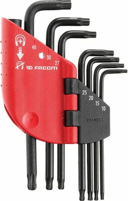 Outils - Outils divers - 7 cles males torx/resistorx
