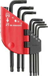 Outils - Outils divers - 7 cles males torx/resistorx