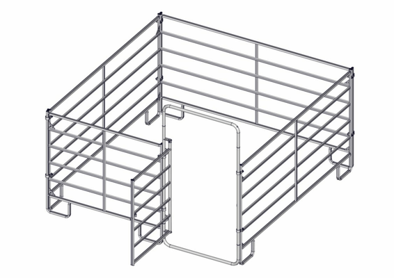 Materiels - Accessoires 100Kg-200Kg - PARC PANEL COMPLET 3X3M AVEC PASSAGE