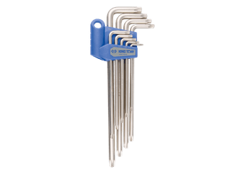 Outils - Outils divers - Jeu de 9 clés torx longues percées