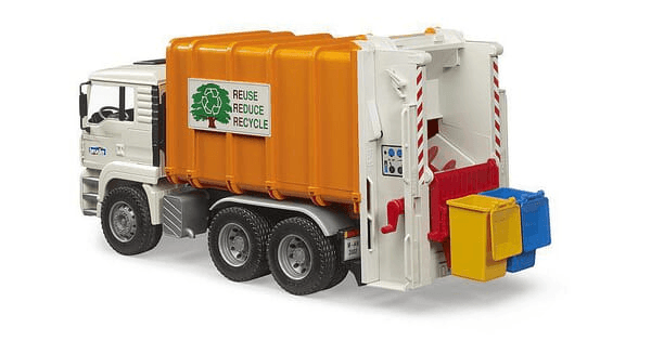 Loisirs - Jouets - Camion à ordures à chargement arrière MAN TGA