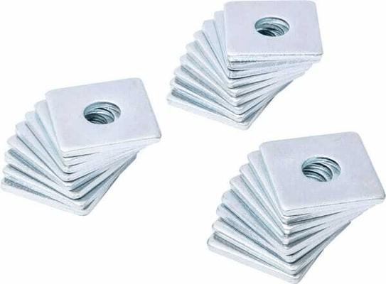 Pièces agricoles - Fasteners - Rondelle carrée M16x50x5mm, Acier zingué DIN 436 Kramp