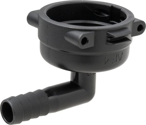 Pièces agricoles - Pièce Pulvérisateur - Raccord à fourche, femelle 90° AF4, embout de tuyau 13 mm