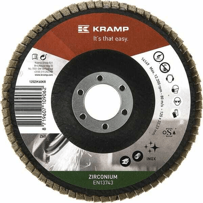 Outils - Outils divers - Disque lam. zircon 125mm K60