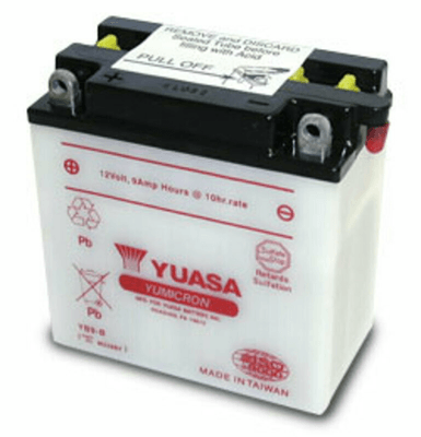 Pièces Quad & Motos - Electrique - Batterie YUASA sans entretien avec pack acide - YTX20-BS