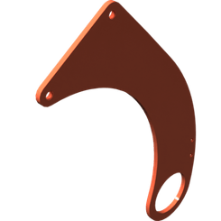 Pièces agricoles - Pièce divers - Plaque de retenue – peinture