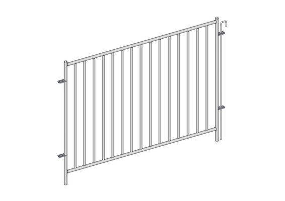 Materiels - Matériel d'élevage - autre - CLAIE CHEVRE VERTICALE H.1.15M L.1.50M AVEC BROCHE