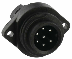 Pièces agricoles - Pièce Pulvérisateur - Douille de châssis 7 P. Male ISO11786