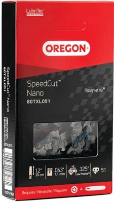 Pièces agricoles - Jardin et forêt pièce adaptable - Chaîne de scie .325, 51 DL, 12" Speedcut™ Nano, Oregon