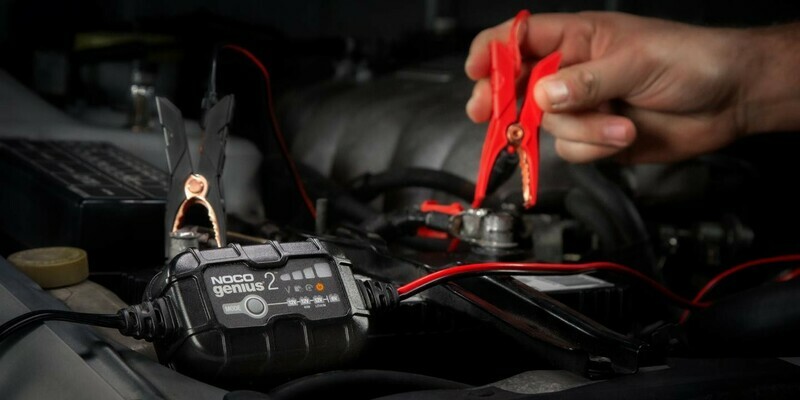 Pièces Quad & Motos - Electrique - Chargeur de batterie intelligent montage direct cosses NOCO Genius2D 12V 2A