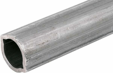 Pièces agricoles - Transmission - Tube profilé citron Ov Ø ext. : 40x34,5x4 mm L : 0,8 m Walterscheid
