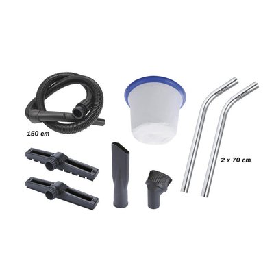 Materiels - Aspirateur - ASPIRATEUR BIDON 80L 3 MOTEURS INOX 3 MOTEURS 1000W