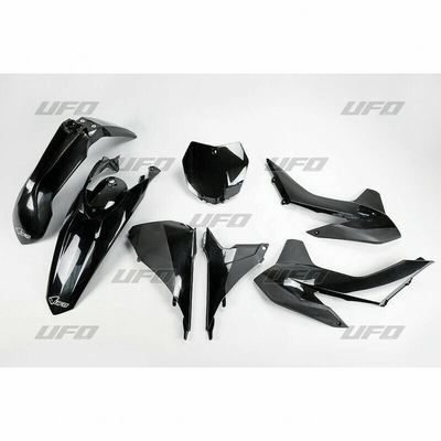 Pièces Quad & Motos - Plastiques - Kit plastique UFO noir KTM