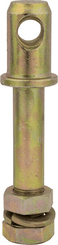 Pièces agricoles - Tracteur pièce adaptable - Axe de stabilisateur 22x111mm filetage: 5/8" UNFx76mm Kramp