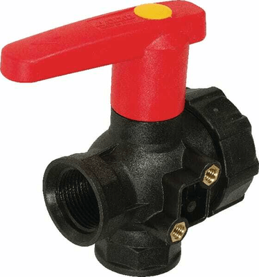 Pièces agricoles - Pièce Pulvérisateur - Vanne boiss.sph. 1" 3v.+ral.