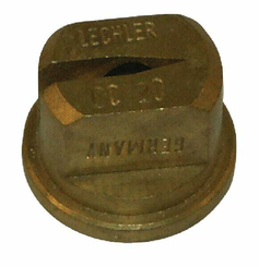 Pièces agricoles - Pièce Pulvérisateur - Buse à jet plat OC 90° 20 dorée laiton Lechler