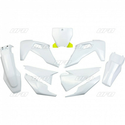 Pièces Quad & Motos - Plastiques - Kit plastiques UFO couleur origine Husqvarna FC/TC