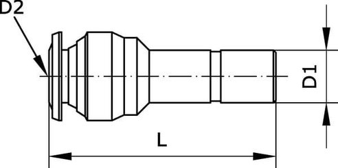 Pièces agricoles - Pièce pneumatique - Bouchon de réduction
