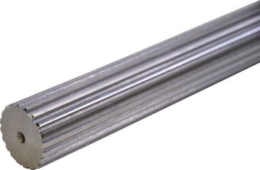 Pièces agricoles - Transmission - Axe profilé 40 x 36 L = 280 mm