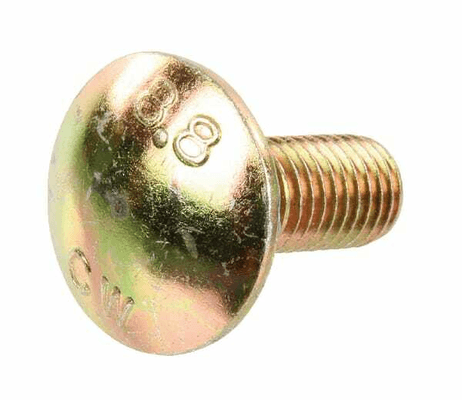 Pièces agricoles - Machines - Vis ronde plate 12x30