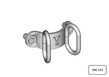 Materiels - Accessoires 20Kg-30Kg - PACK DE 14 DEMI BRIDES DOUBLE SV STANDARD RONDE D.102MM