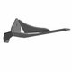 BRKT-DEBRIS FLAP,RH,BLK Polaris origine