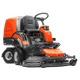 Tondeuse autoportée coupe frontale cellules Husqvarna RC318T