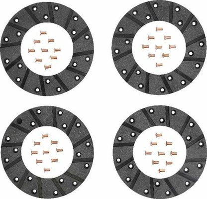 Pièces agricoles - Tracteur pièce adaptable - Kit de garnitures de frein p/ CNH SANS RIVETS
