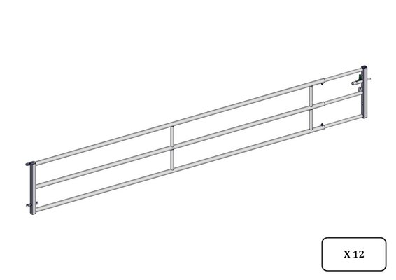 Materiels - Matériel d'élevage - autre - PACK DE 12 PORTE AUTOLOCK EX3 MILKY DE 5/6M EMBOITEE