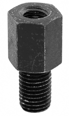 Pièces Quad & Motos - Equipement véhicule - Adaptateur rétroviseur V PARTS droit universel M10 (pas à droite) - noir