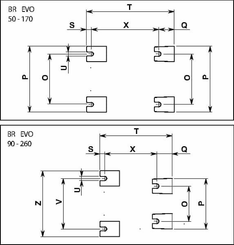 Pièces agricoles - Fertilisation & Lisier - Pompe B.P. BR-EVO 166m³/h entraînement hydraulique B.P.