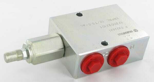 Pièces agricoles - Hydraulique - Clapet de régulation de pression en acier