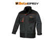 Veste de travail BETA en T/C canvas 260 g/m² empiècements en Oxford gris taille S
