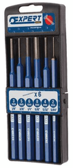 Outils - Outils divers - Jeu 6 chasse-goupilles 2-8mm