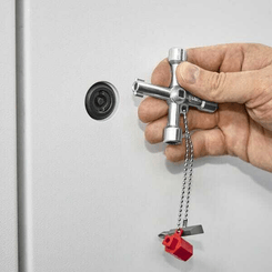 Outils - Outils divers - Cle pour armoires de manoeuvre