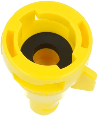 Pièces agricoles - Pièce Pulvérisateur - Buse à azote excentrée FB 02 en plastique jaune