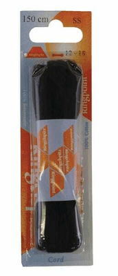 Vêtements et protections - Equipement - Lacet rond noir 90cm