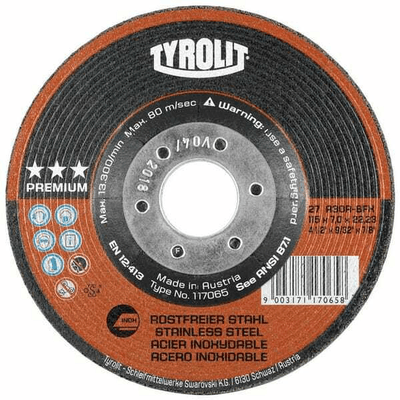 Outils - Outils divers - Disq. à meul. Prem.inox 125x7